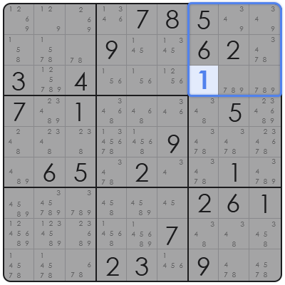 very very easy sudoku